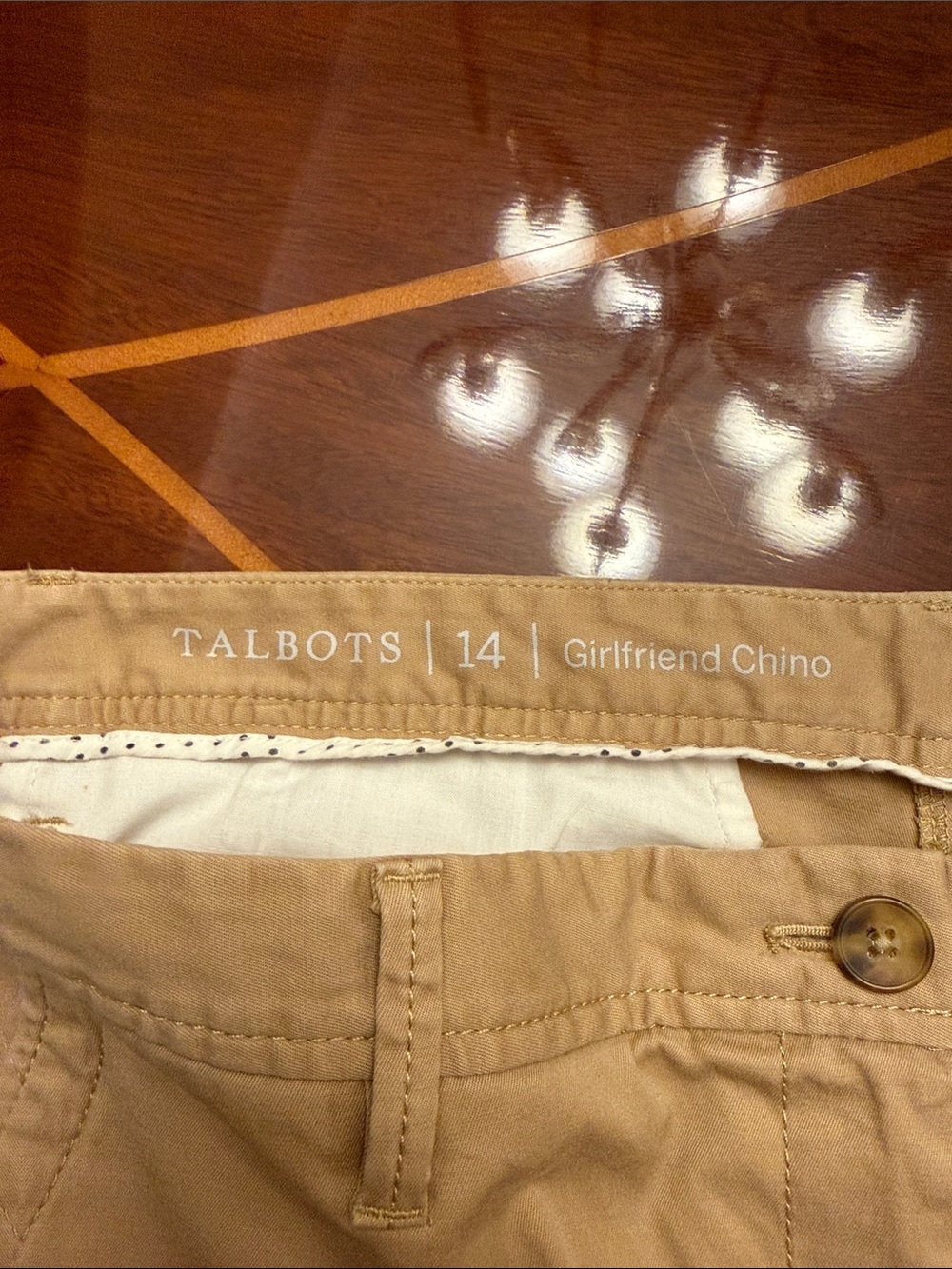 Talbots Girlfriend Chino - Picture 2 of 10
